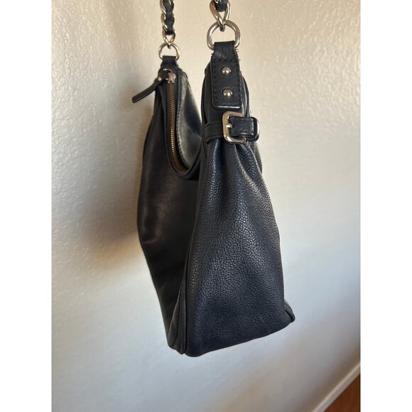 Kate Spade Pine Street Finley Black Leather Shoulder Bag - Picture 11 of 12